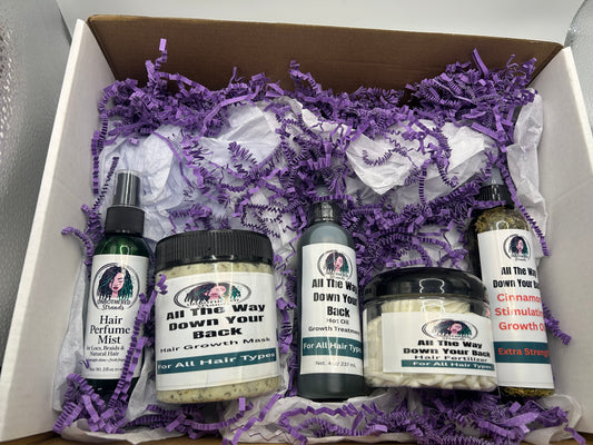 All the way down your back GIFT SET